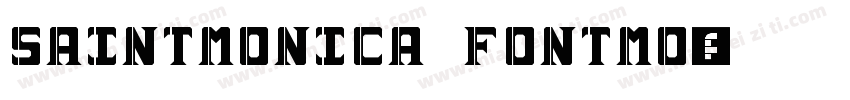saintmonica fontmo字体转换